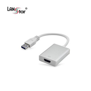 랜스타 LS-UH319-W USB3.0 to HDMI 영상 컨버터 오디오 미지원