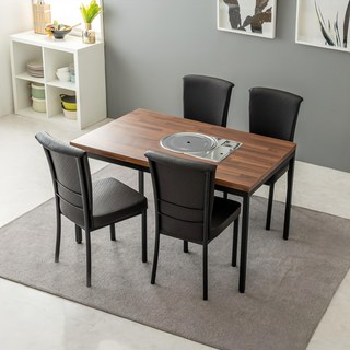 애모씨오가구 4인용 불판식탁테이블