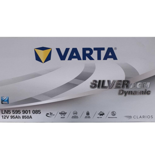 독일생산 VARTA 바르타 AGM 배터리-AGM105 LN6 105암페어 L타입, 동일용량반납, 13mm T복스+10mm 스페너 대여, 1개