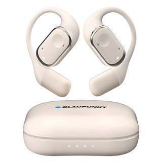 블라우풍트 AAC ENC 노이즈 캔슬링 오픈 귀걸이형 HI-FI 5.4 블루투스 이어폰, BLP-OE383I, 아이보리