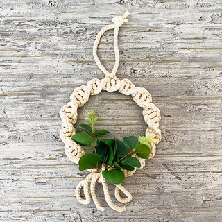 마크라메 리스 성인용만들기 매듭공예키트 유치원 장식소품 미술활동 원예