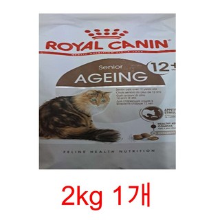 로얄캐닌 캣 에이징 12+ 노령묘 고양이 사료, 12+(12세이상), 2kg, 1개