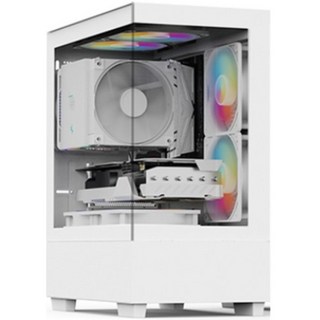 서민컴퓨터 조립컴퓨터 조립PC 게이밍PC 게임용 컴퓨터 본체 롤 오버워치 피파 배그 배틀그라운드 펠월드 디아블로 데스크탑 고사양PC, 화이트, 32GB, 1TB, Free DOS, CG10(어항)