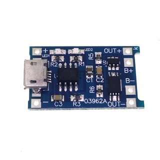 18650 리튬배터리 충전모듈 [5V 마이크로 USB 1A], 단품