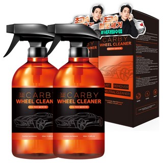 무로 카바이 고농축 휠 크리너 철분제거제, 510ml, 2개