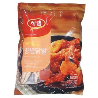 하림 뼈없는 양념닭발 무뼈닭발 무뼈양념닭발, 1. 하림 뼈없는 양념닭발 250g, 1개