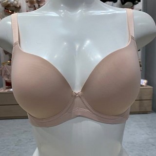 트라이엄프 브랜드관 75C90E기능성 큰컵 핑크베이지 심플 데일리 몰드브래지어 TCE002475BP5 1165953