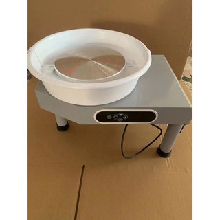 가정용 트라이앵글 1 룰라맨 손발 결제용 오렌지 작동형 250W 도자기물레 원형, 터치화이트 스탠드 디딤돌 트라이앵글