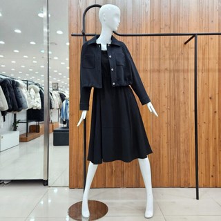 지컷 부클레 레터링 레이어드 원피스722513770199 365364