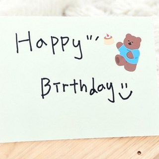 케이크 생일 팝업카드 레드, 상세페이지 참조, 상세페이지 참조