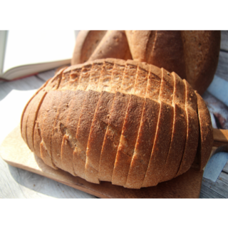 헬시프레제 줄서는 빵집 샌드위치빵 통밀빵100% 깜빠뉴, 2개, 470g