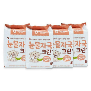 반려동물 눈물자국크린 2+2 청결 물티슈, 987개
