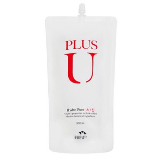 플러스유 여성 스킨 리필 900ml 1개 업소용 대용량 화장품, 8개