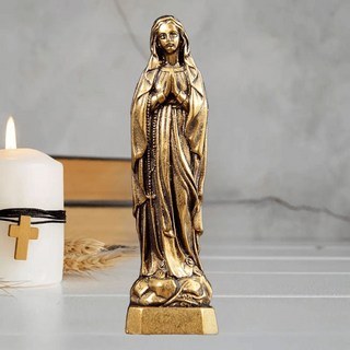 고급원목 탁상 기도손 십자가