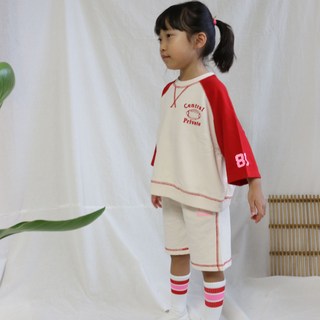 피치스 럭비 레글런 티셔츠