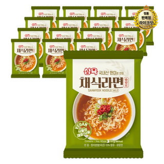 삼육 채식라면 순한맛, 32개