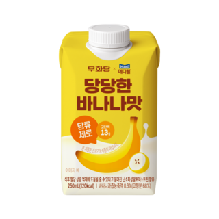 무화당 메디웰 당당한 바나나맛 저당 단백질 음료, 24개, 250ml