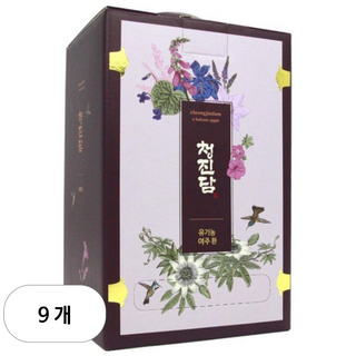 청진담 유기농 여주환 스틱형, 9개, 300g