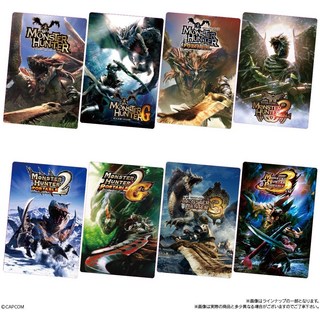 반다이 몬스터헌터 20주년 카드 웨하스 BOX 20개입, 1개