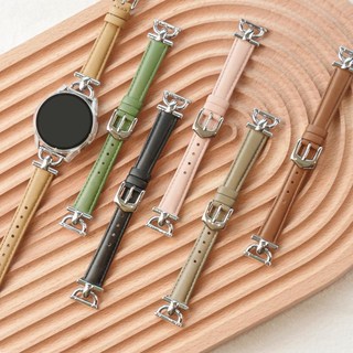 갤럭시워치7 40 44 mm 가죽 스트랩 정장 스타일 시계줄 교체 링크 첸더프, 20mm, 에토프