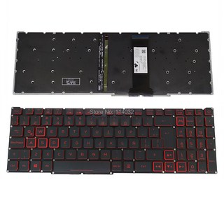 노트북 컴퓨터 PC 튜닝 부품 PT-BR 브라질 미국 RU 백라이트 키보드 에이서 Acer 호환 니트로 5 AN515-54 AN515-43 AN517-52 AN517-51 AN51, [02] Latin backlit, 한개옵션2, 한개옵션1, 1개