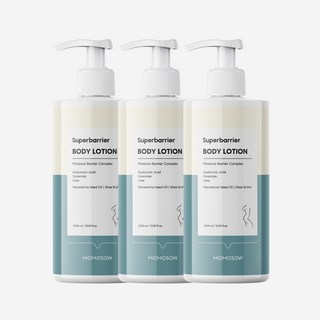모모쏘우 슈퍼배리어 바디로션 / 2배 대용량 출시 히알루론산 세라마이드 우레아, 3개, 1L