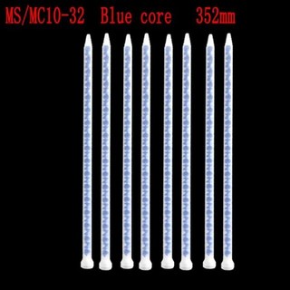 실란트AB 접착제 혼합 노즐 정적 믹서 튜브 352mm 에폭시 주사기 건용 액체 도구 20 개, 1개