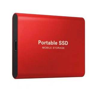 SSD 솔리드 스테이트 이동식 하드 드라이브 레드 외장형 SSD 4t 8t 10t PC 외장 스토리지 컴퓨터 메모리 확장 고속 SSD 휴대용 하드 드라이브 스, red, 8TB