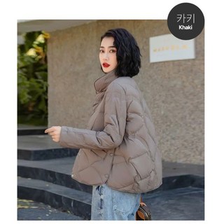 환절기에 난리난 여성 경량패딩 오리털 방풍보온 겨울점퍼 숏패딩