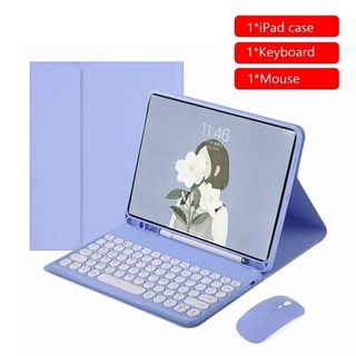 케이스 갤럭시 탭 S10 S9 S8 S7 FE Plus Ultra S6 Lite A9 A8 A7 용 펜 홀더가있는 마그네틱 블루투스 키, 06 Beige_05 열세, 1개