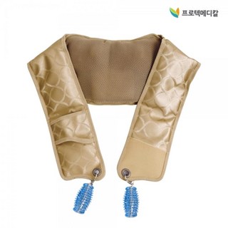 DS 다기능 스마트 어깨 안마베개 목 안마기 온열찜질 마사지기 골드