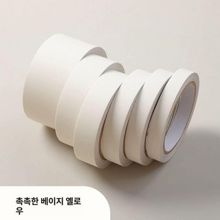 이제이무드 테두리시트지 욕실 테이프 거울녹 시트지, 피부감 베이지 노란색, 2.5cmx10m, 1개