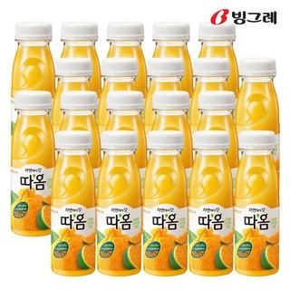 빙그레 따옴 천혜향 한라봉 청귤 주스 음료