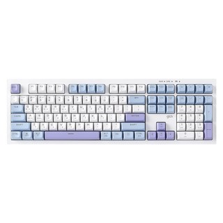 지클릭커 오피스프로 사일런스 M RGB 무소음 유무선 블루투스 108키 키보드