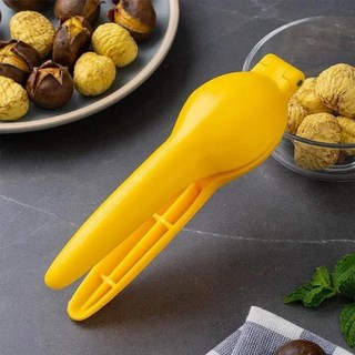 밤열기 너트 필러 쉘링 호두 크래커 클립 인형 오프너 펜치 커터 주방 도구, 02 Yellow, 1개