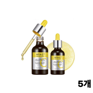미샤 비타씨플러스 잡티씨 탄력앰플 20ml + 15ml, 5세트