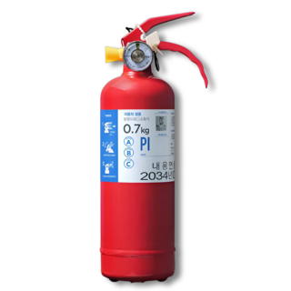 (주)파라텍 0.7kg 차량용소화기 (일반형), 1개, 700ml
