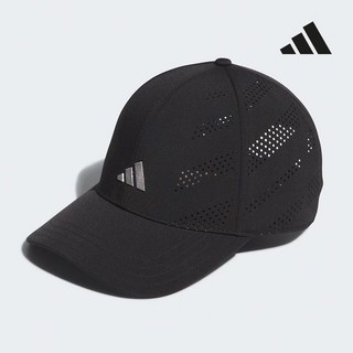 아디다스골프 25SS 캡 모자 블랙 JH3633, 1개, 블랙/FM