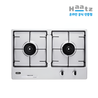 하츠 가로2구가스쿡탑 HGR-2040SDS 가로형 560X370, LNG, HGR-2040SDSH