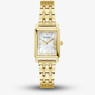 [Bulova] 부로바 서튼 골드 직사각형 시계 9L177