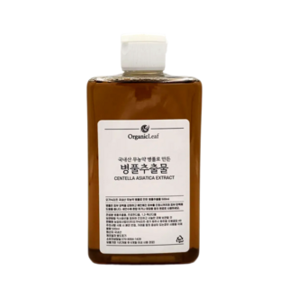 오가닉리프 국내산 무농약 병풀로 만든 병풀추출물, 1개, 500ml
