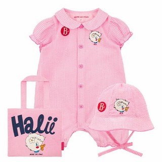 베베드피노 신상 할리신생아체크오버롤세트