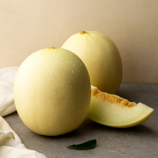 [산지직송] 고당도 프리미엄 멜론 백자메론, 2세트, 1.2kg 내외