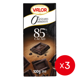 발로르 슈가프리 다크초콜릿 85% 100g x 3개