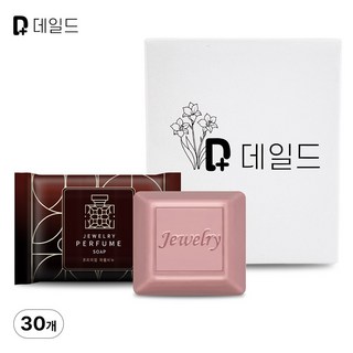 데일드 퍼퓸 향수 세수 목욕 미용 비누, 80g, 30개