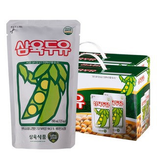 블루존 삼육두유 파우치 190ml 40입 1세트, 40개