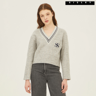 시슬리 치치 브이넥 블라우스 SAWS38261_MG