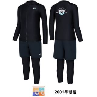 아레나 웨이브데이 아동 레저 래쉬가드