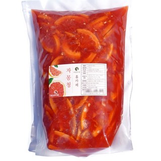 리뉴얼 자몽함유 63% 수제 자몽청 카페납품 허밍테이블, 2kg, 1개입, 1개