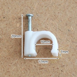 전선 정리용 케이블타이 홀더 30P (10MM) – 깔끔한 고정 및 DIY 전선 정리용품 못 케이블 고정 전선 정리용 케이블타이 홀더 30P (10MM) – 깔끔한 고정 및 DIY 전선 정리용품 못 케이블 고정